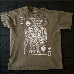 Olive green Graphic Tee - Short Sleeve